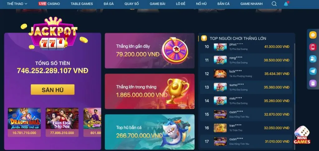 Tính năng nổi bật của Playiwin Bắn Cá